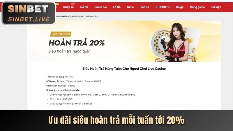 Khuyến mãi nạp tiền hàng ngày/tuần
